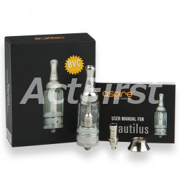 Aspire Nautilus 5ml BVC エアフローコントロール パイレックスガラス クリアカトマイザー